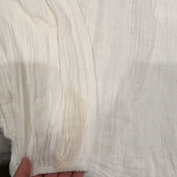 Free People White Button Down Shirt - Picture 8 of 13